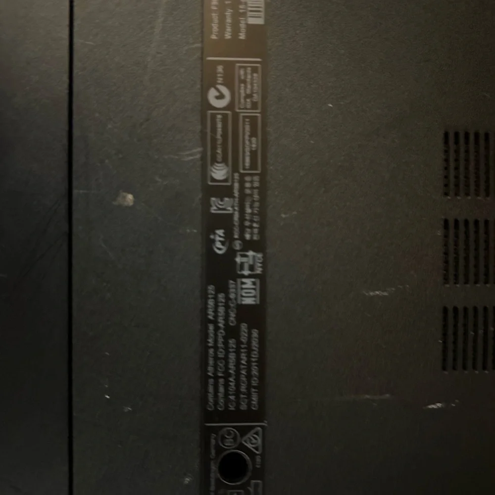 HP Charcoal Gray Laptop